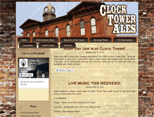 Tablet Screenshot of clocktowerales.com